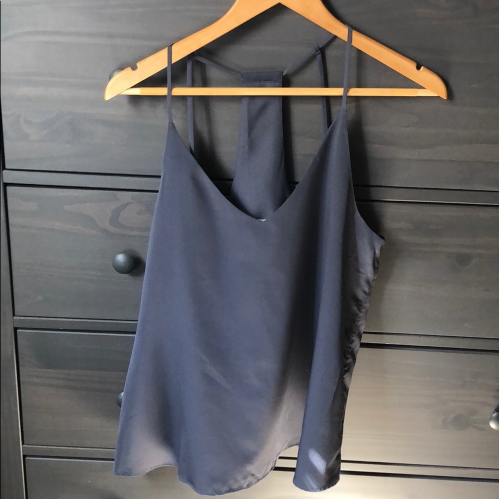 Grey Banana Republic strappy top